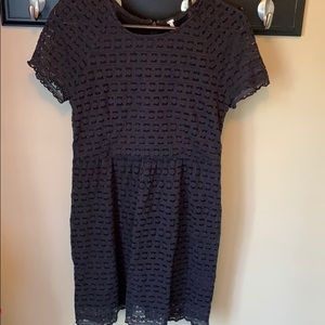 Free People Black Lace Dress